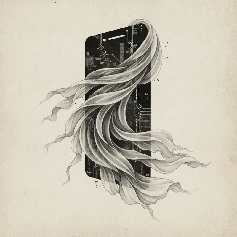 Abstract artistic visual for App Development